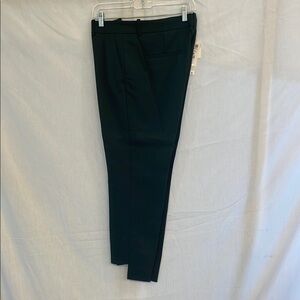 NWT Zara Dark Green Pants with Ankle Detail